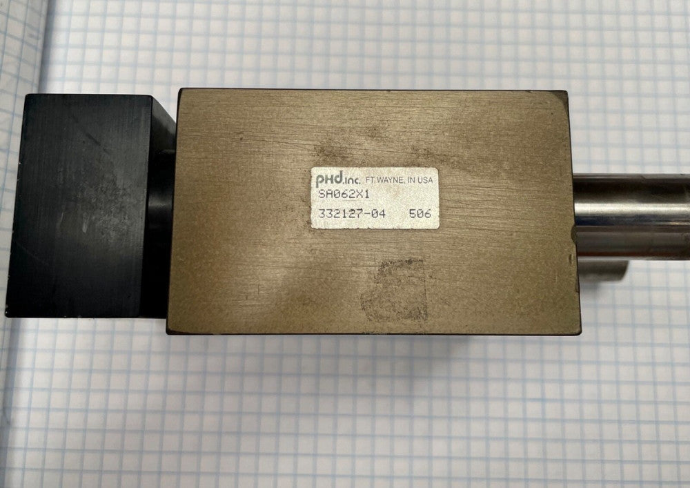 NEW PHDSA062X1 Pneumatic Slide Cylinder Bore: 1.25", Stroke: 1", Ports: 1/8" NPT