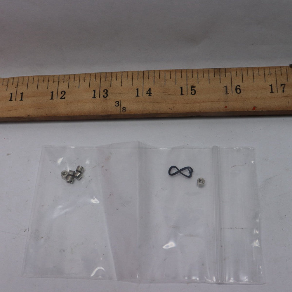 (6-Pk) Screws & Fasteners PNL/BRD MNT Jackscrw Nut M80-2130000B