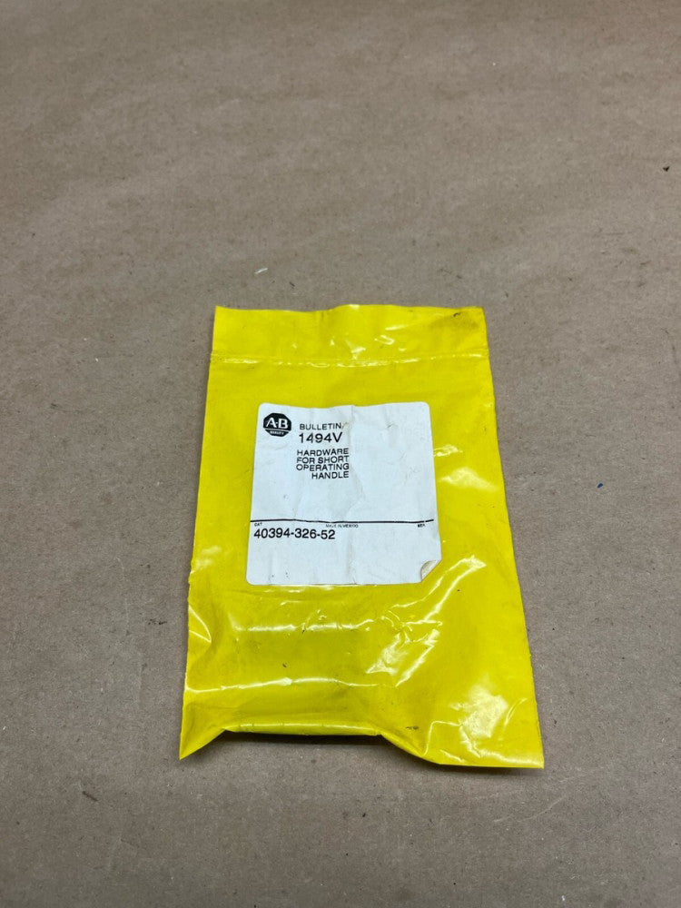 Allen-Bradley 40394-326-52 Hardware for Short Operating Handle Bulletin 1494V