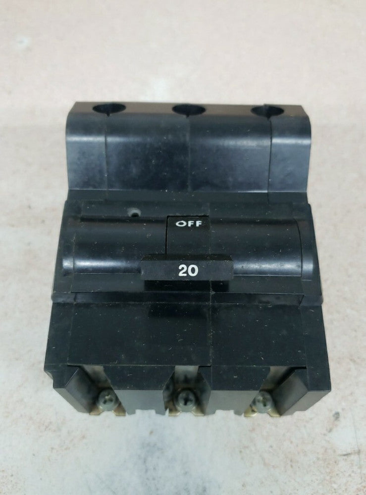 NEW  Federal pacific NB320 3p 20amp 240v circuit breaker NB232020 type bolt on