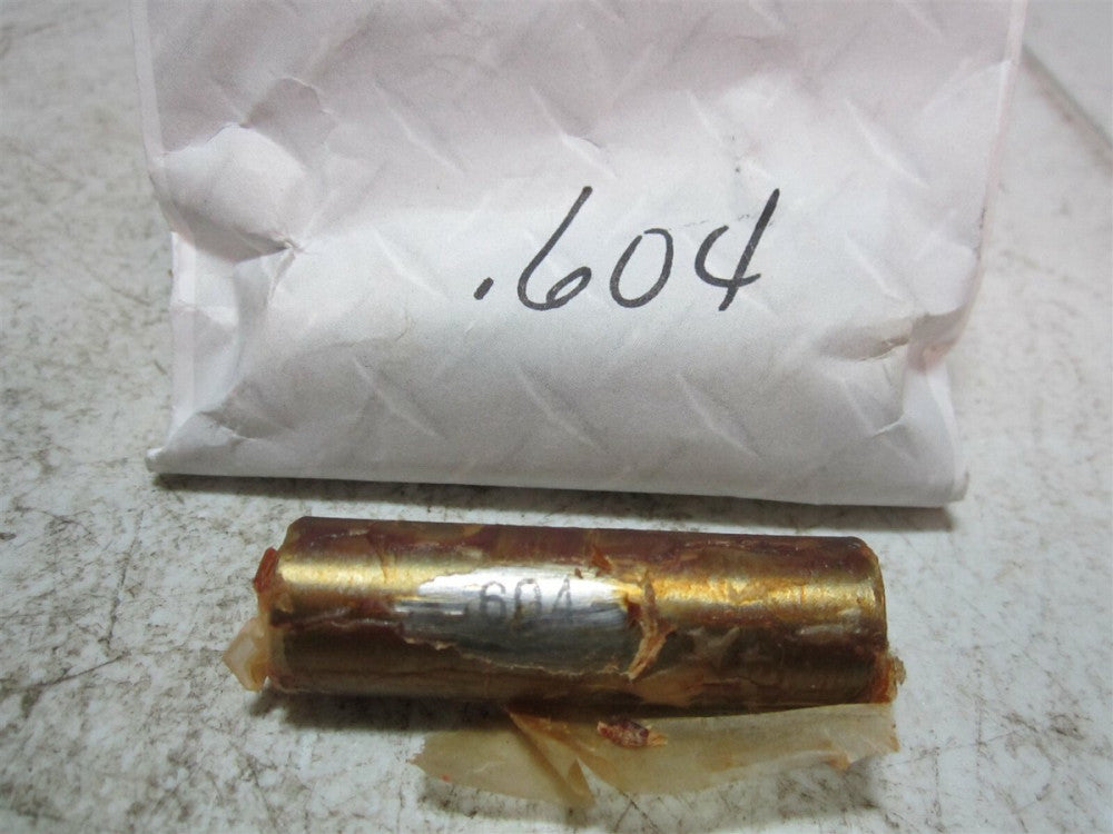 Vermont Gage (111260400) 0.604 Diameter Class ZZ Pin Gage