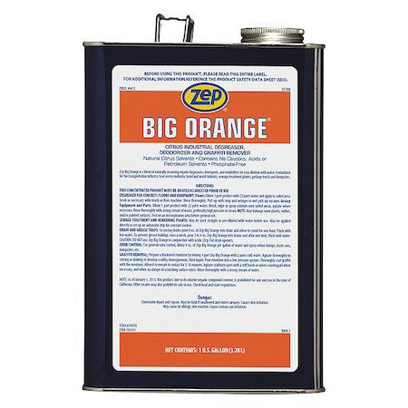 Zep 41524 Degreaser, 1 Gal Pail, Liquid, Orange, 4 Pk