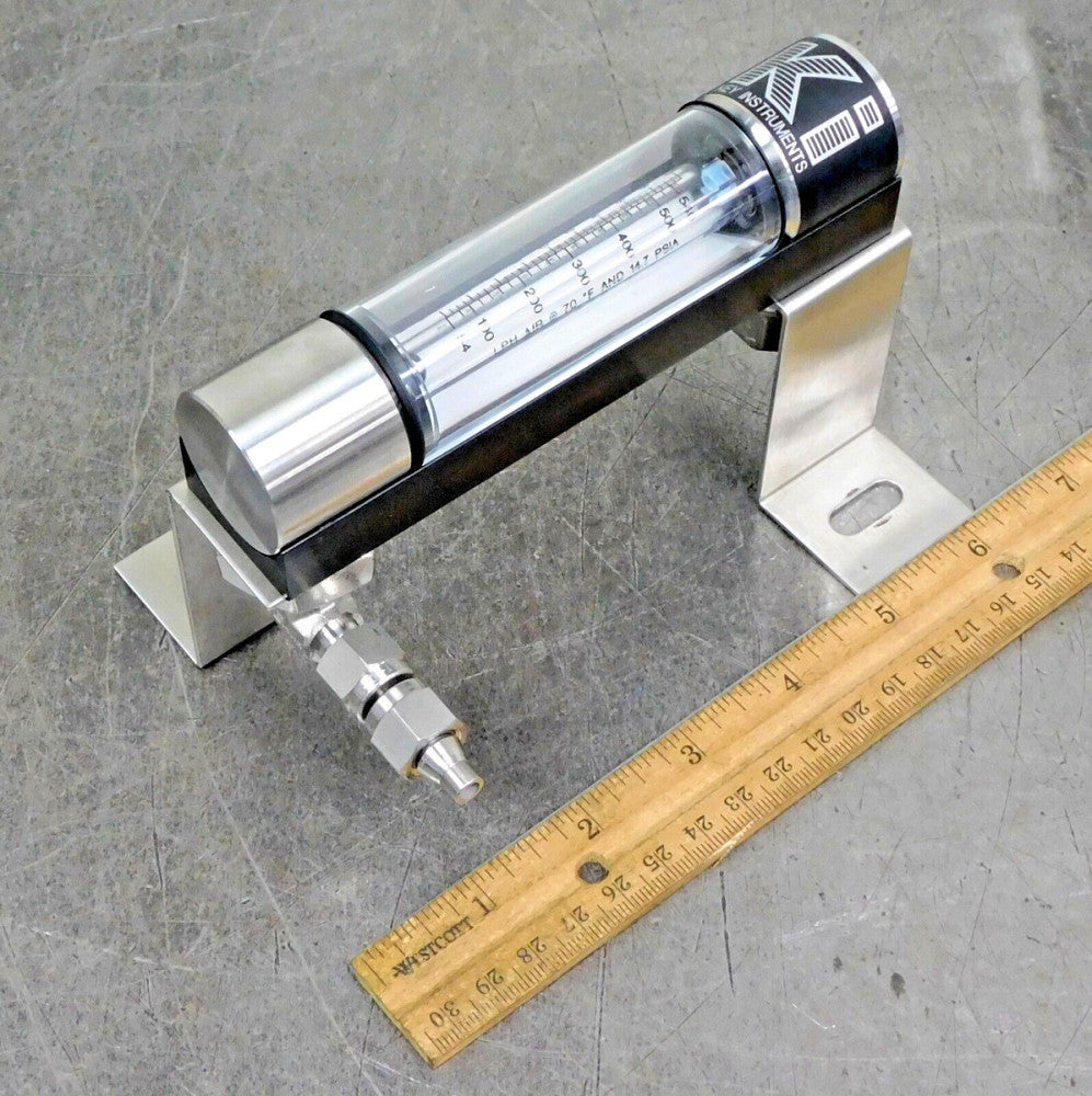 Key Instruments G369 Gas Flow Meter 20 SCFH 540 LPH 200 PSI 200°F Stainless