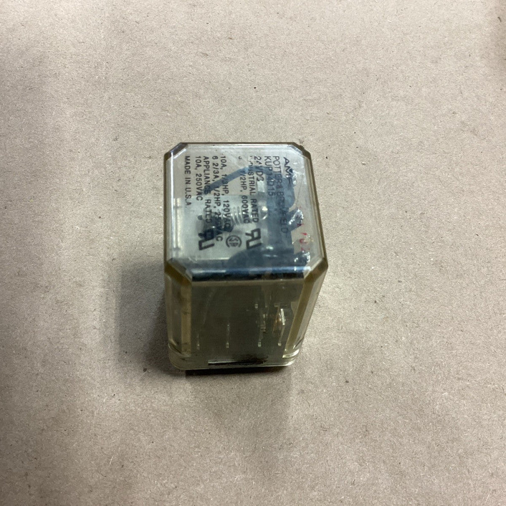 AMF Potter Brumfield KUP14D15 Relay 24 VDC 10A