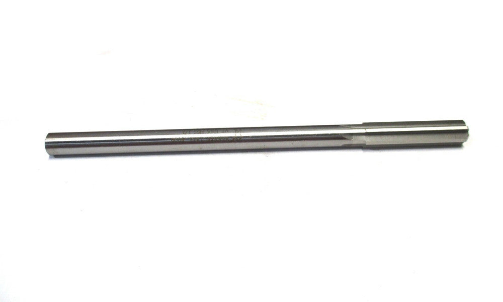 MADE IN USA 1/2" x 2" x 8" 8-Flute RH HSS Chucking Reamer