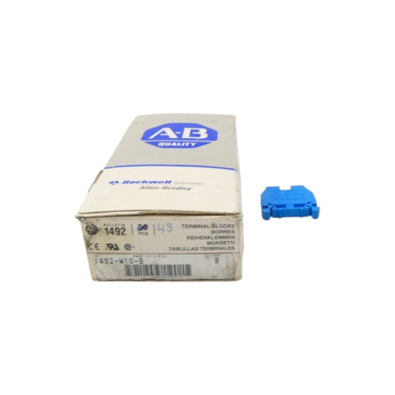 ALLEN BRADLEY 1492-W10 600V (PKG OF 45) (GY/BL) NSMP