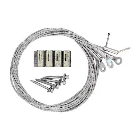 Durodyne 32041 Suspension Kit,W/ 2" Wood Screw,150 Lb