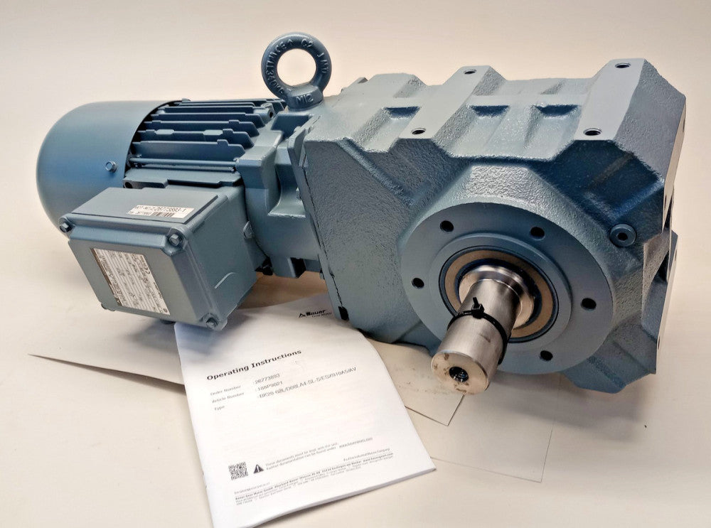 Bauer BK20-62L/D08LA4-SL Gear Motor S/ESX010A5/AV 1hp 3ph 480V Ratio 24.29:1