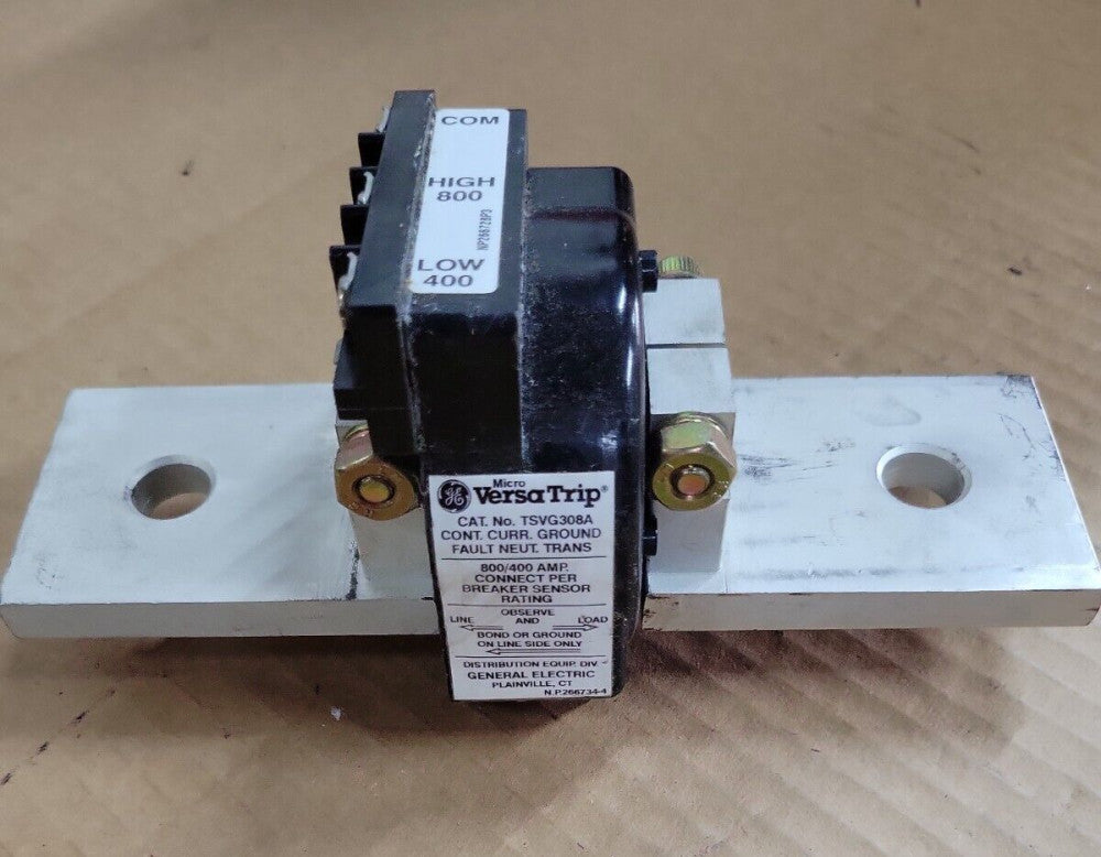 1- GENERAL ELECTRIC TSVG308A SENSOR 800/400 AMP ~ NEW NO BOX