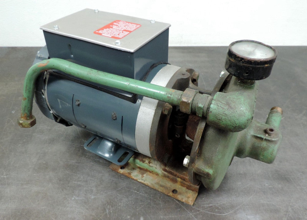 Mokon 25329 Centrifugal Pump w/Marathon Motor 1-1/2HP  115/208-230 3450 RPM 1PH
