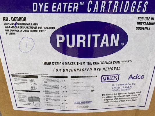 (1) Streets, DE8000, Cartridge Puritan Dye Eater