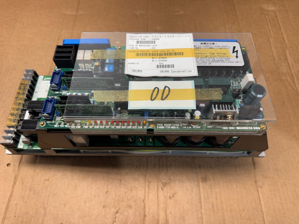 NEW OKUMA SERVO DRIVE BLII-D7550A