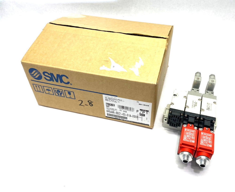 SMC VP544R-5DZ1-03-S1A-X555 Residual Pressure Release Valve 3-Port, 3/8" NPT