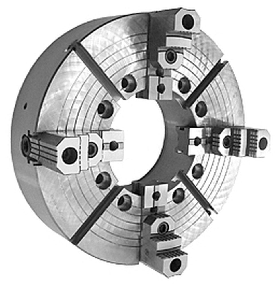 Bison (7-859-6200) 20" 4 Jaw Independent Oil Country Lathe Chuck D1-8 Mount