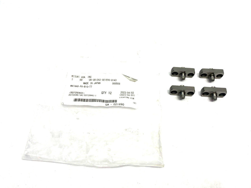 MiSUMi MATAA8-P8-B10-T7 Precision Locating Pin LOT OF 4