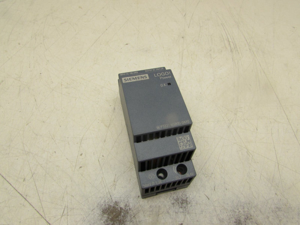 SIEMENS LOGO! POWER, 6EP3331-6SB00-0AY0 , 24VDC 1.3A ,GOOD TAKEOUT MAKE OFFER!!