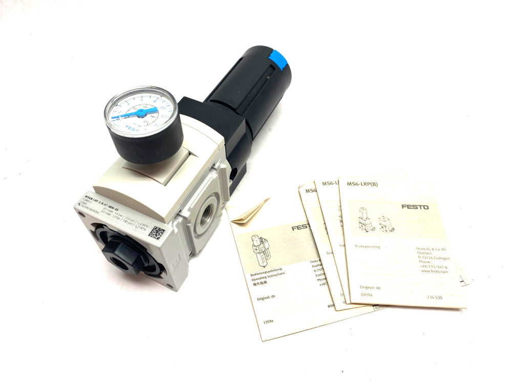 Festo MS6N-LRP-3/8-D7-A8M-AS Pneumatic Pressure Regulator 538053