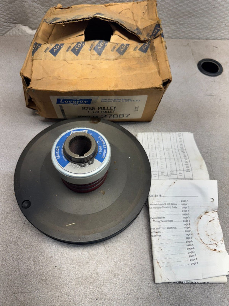 NEW IN BOX LOVEJOY PULLEY 68514427887 - 8250 1-1/8