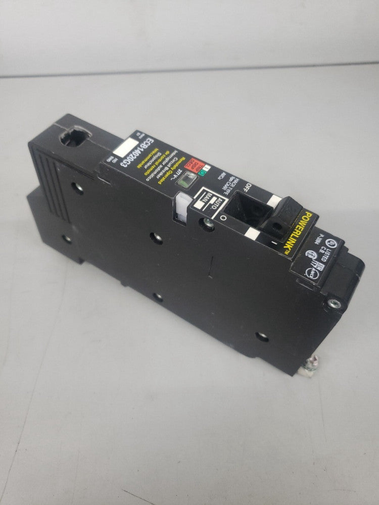 New Take Out! Square D ECB14020G3 20 Amp 277V 1 Pole Bolt On