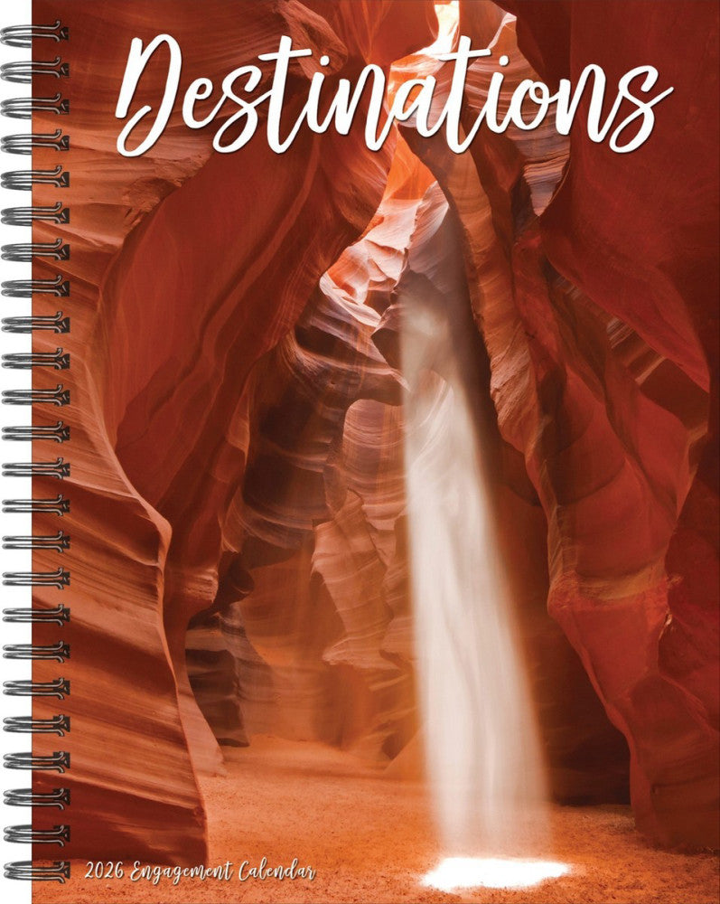 Destinations 2026 6.5" x 8.5" Engagement Calendar