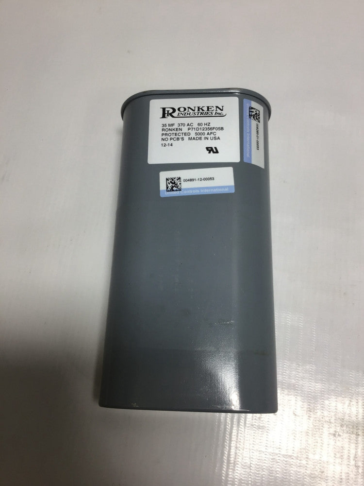 Ronken Industries Inc P71D12356F05B Welding Capacitor 35MF 370VAC 60Hz