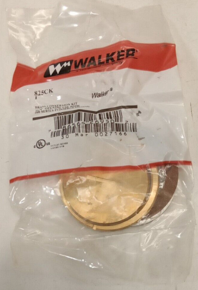 Wiremold Walker 825CK Brass Conversion Kit Cover 2-1/4" for 800 Series Floorbox
