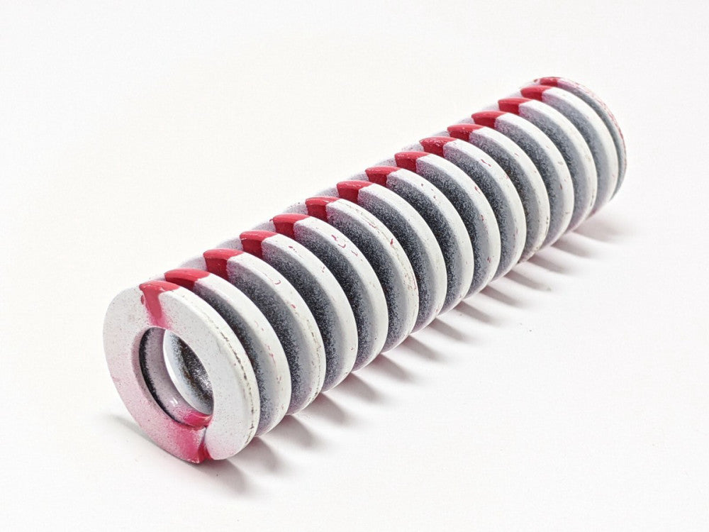 Associated Spring Raymond 205-514 Red/White Die Spring 25mm x 3-1/2”, 12.5mm ID