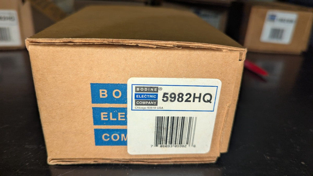 (1) Bodine 5982 Die cast terminal box for 30R motors and gearmotors NIB