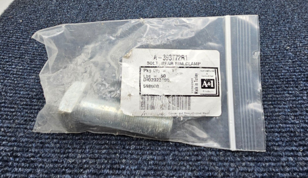 A&I A-393772R1 393772R1 Rear Rim Wheel Clamp Bolt for International Tractor