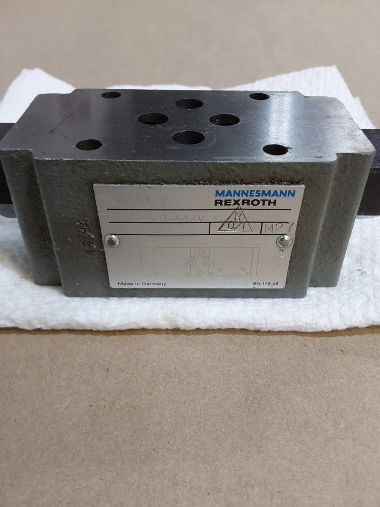 Rexroth Z2S 6-1-64/V Pressure Operated Check Valve