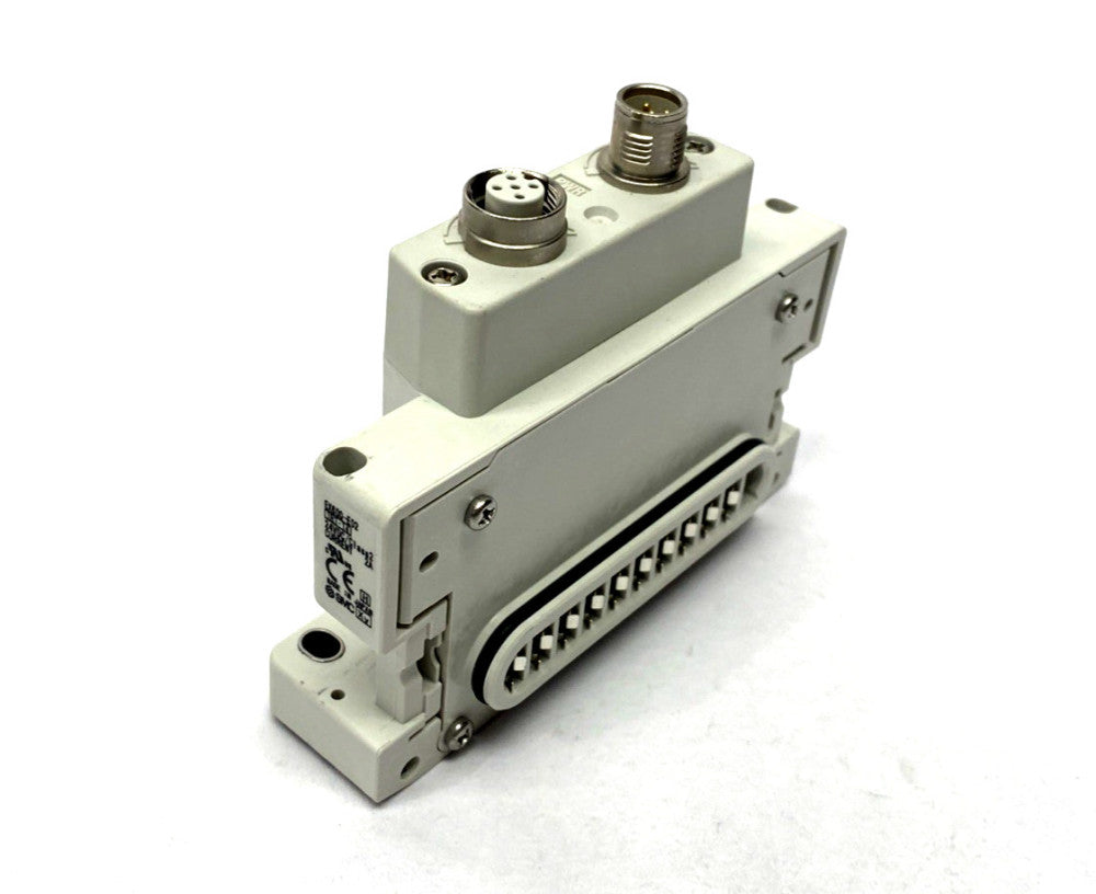 SMC EX600-ED2 Serial Interface Unit End Plate M12 5-Pin Male & Female, D-Side