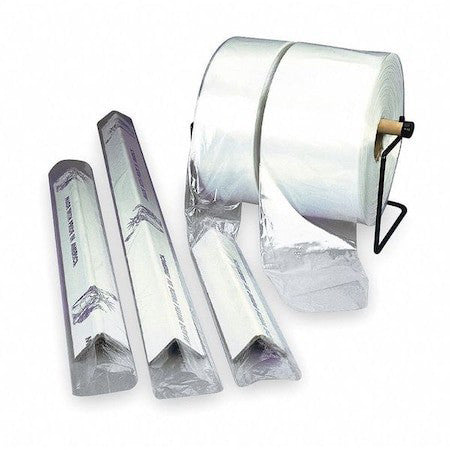 Zoro Select 5Crc9 Poly Tubing, 15" X 1075 Ft., 4 Mil, Clear, None