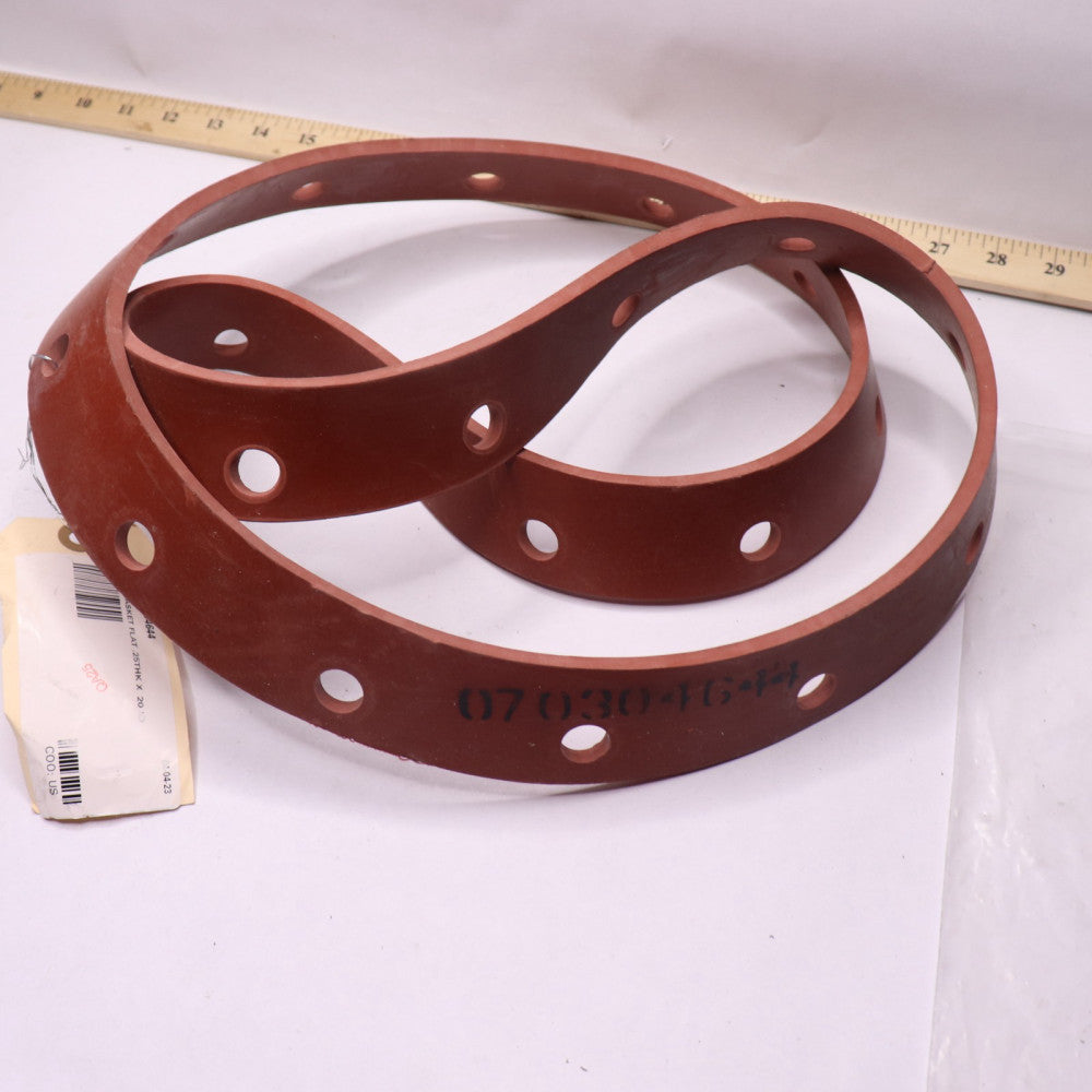 Daikin Head Flat Gasket Machine Part .25 Thick x 20 ID 070304644