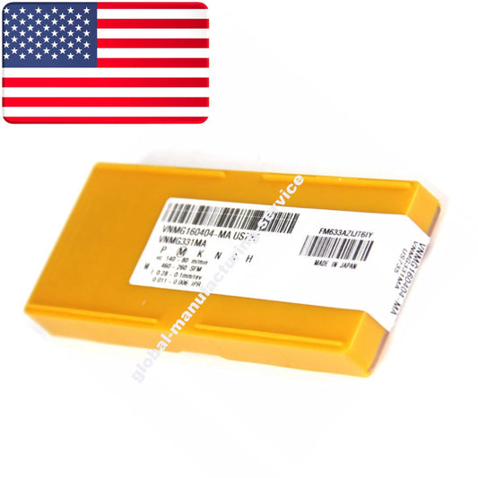 10PCS/New MITSUBISHI VNMG160404-MA US735 VNMG331MA Carbide Insert - US Stock