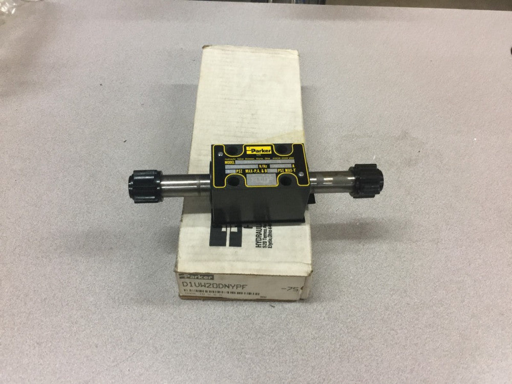 NEW IN BOX PARKER SOLENOID VALVE D1VW20DNYPF-75
