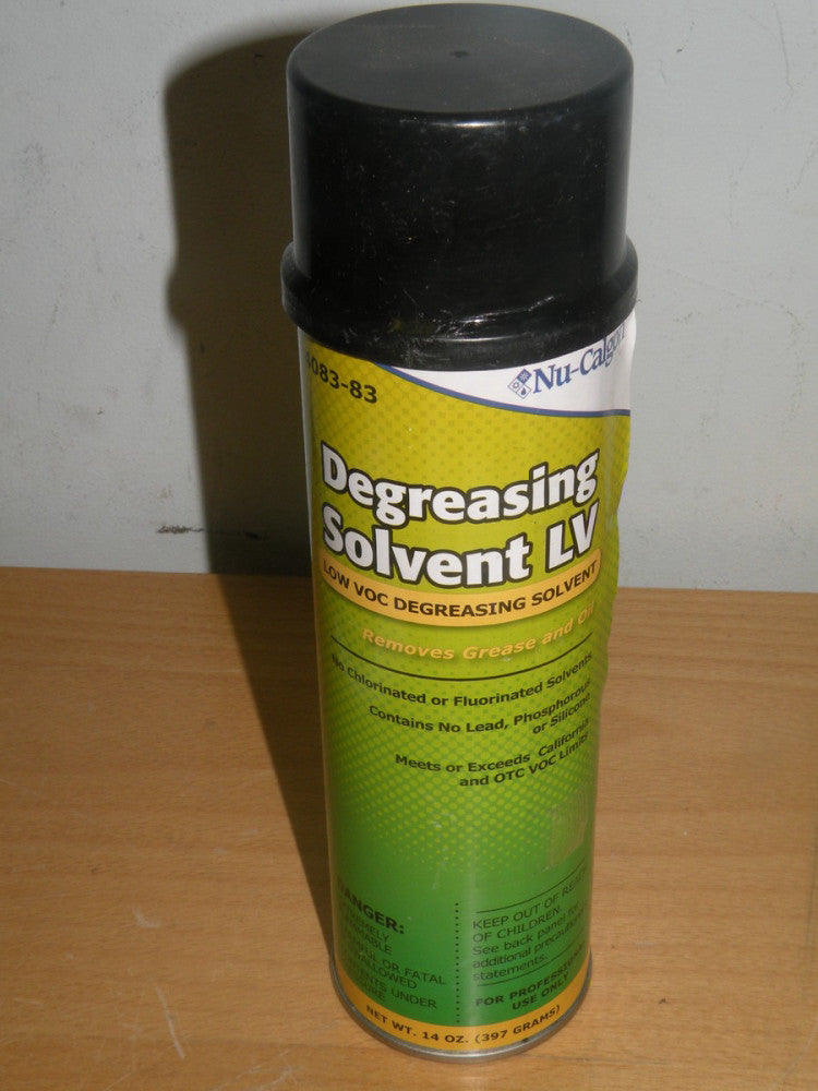 Nu-Calgon Degreasing Solvent LV Low Voc Degreasing Solvent - 14oz Aerosol Can