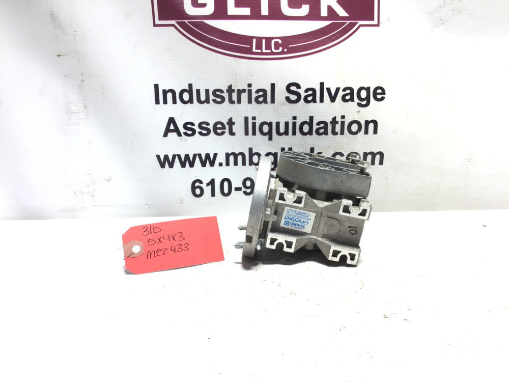 Diequa Varvel Long Life Lubrication Type: SRT28B356AC14 S/N: 147785
