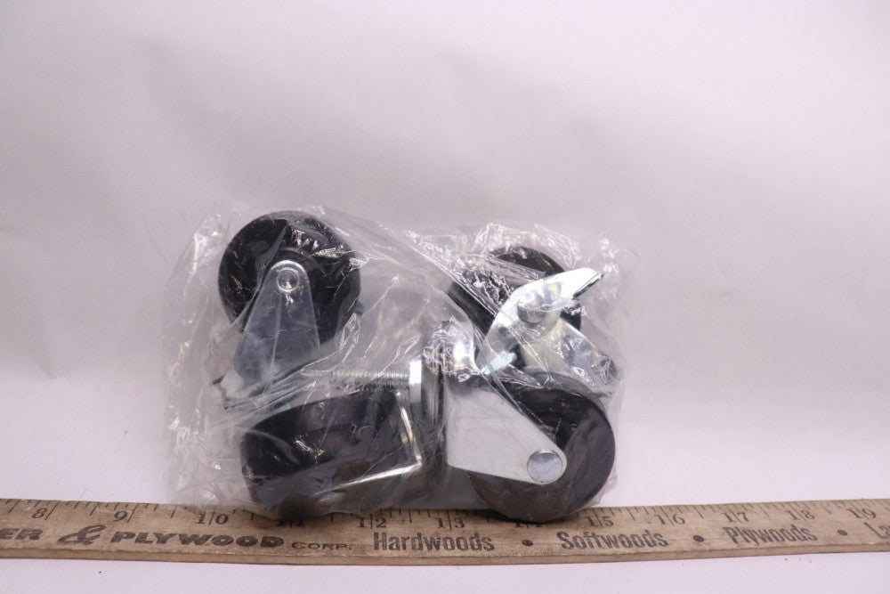 (4-Pk) Double Star Caster Insert Metal 1"