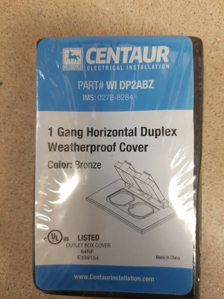 LOT OF 3 WI DP2ABZ  Weatherproof Cover 1 Gang Standard Duplex 