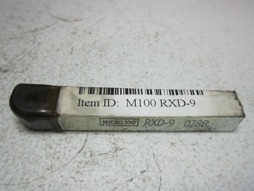MICRO 100 (RXD-9) 1/2" 3-1/2" OAL Carbide Tipped Brazed External Tool Bit
