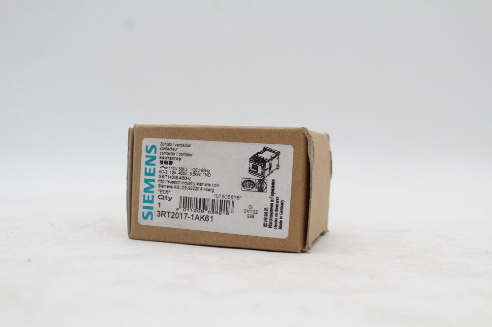 Siemens 3RT2017-1AK61 3-Pole Contactor Module