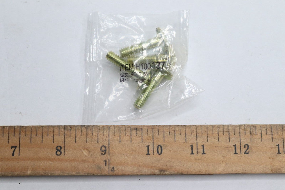 (4-Pk) Bolt 1/4" x 1" H100137