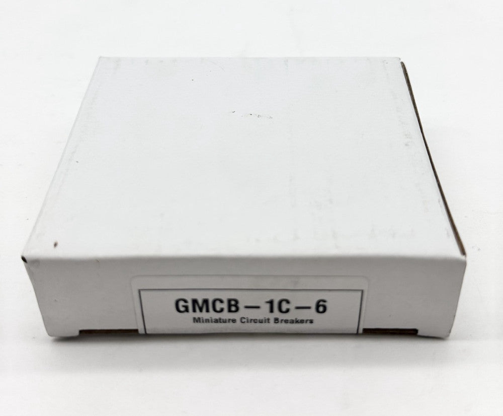 AutomationDirect GMCB-1C-6 1-Pole Miniature Circuit Breaker 277VAC 60VDC 6Amp 