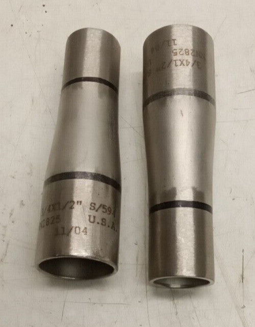 Vic Press NN2825 Straight Reducer 3/4"x1/2" (Lot Of 2)