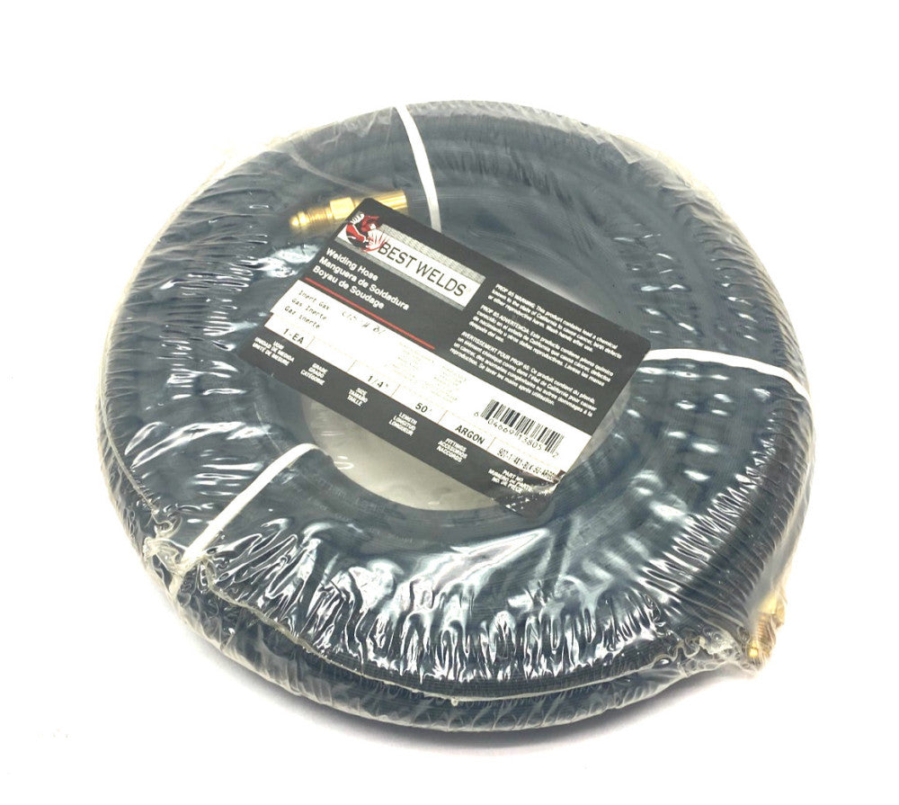 Best Welds 907-1/4X1-BLK-50-ARGON Inert Gas Welding Hose