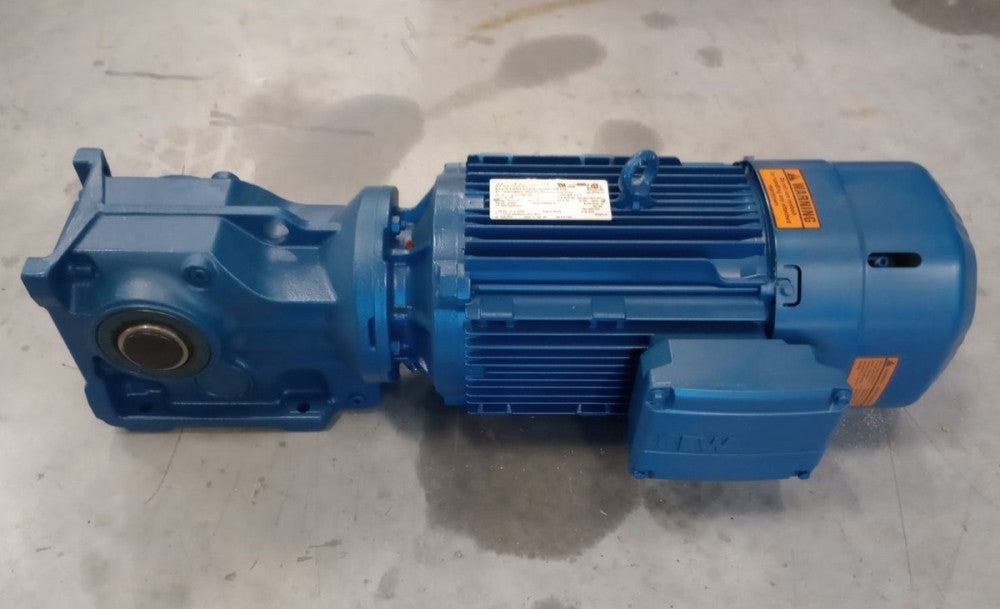 SEW EuroDrive KA47B-DRN100LM4/BE5HF/TH/DH x 13.65 GearMotor 1762/129 Ratio 13.65