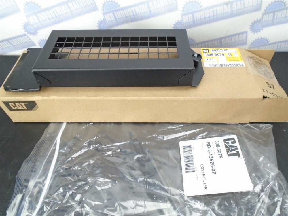  GENUINE CAT - 308-5079 - CABIN AIR Access Filter COVER Caterpillar (NEW in BOX)