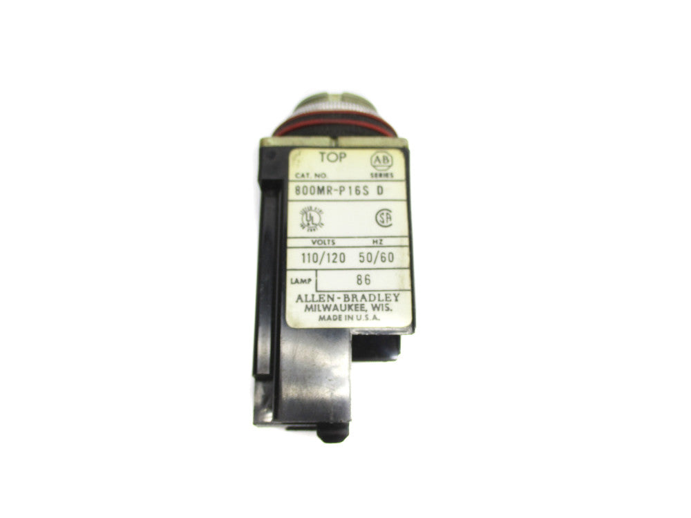 ALLEN BRADLEY 800MR-P16S SER. D (AS PICTURED) UNMP