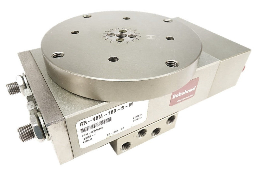 Destaco RR-46M-180-S-M RR46M180SM Robohand Pneumatic Rotary Actuator NEW NO BOX