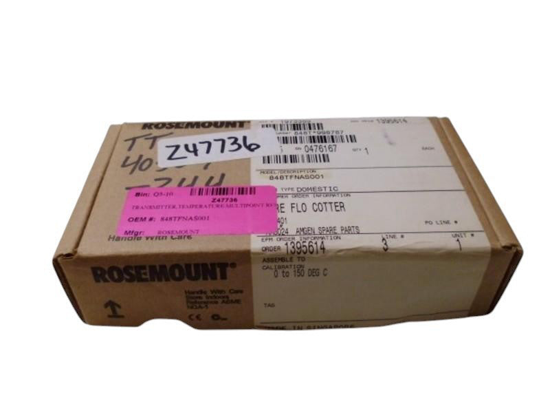 ROSEMOUNT 848TFNAS001 HIGH DENSITY TEMPERATURE TRANSMITTER  NSMP